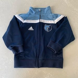 Memphis Grizzlies toddler track jacket